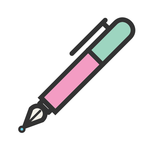 długopis Generic color lineal-color ikona