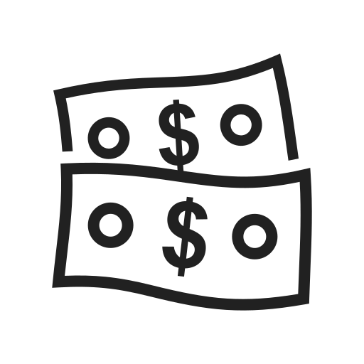 dinero Generic outline icono