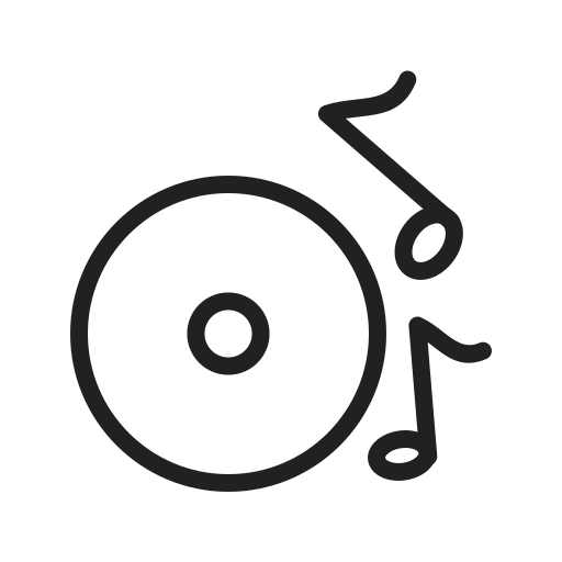 música Generic outline icono