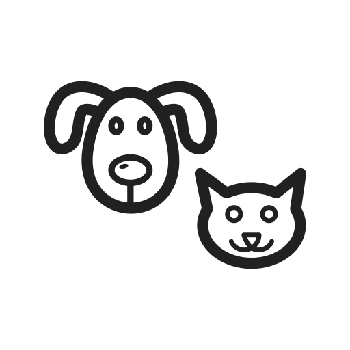 犬 Generic outline icon