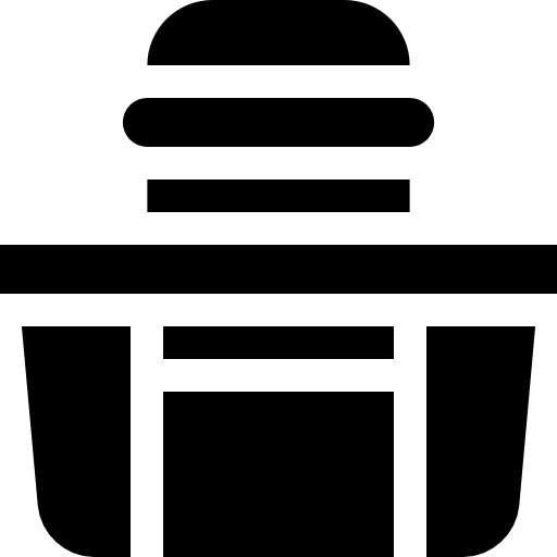 tragetasche Basic Straight Filled icon