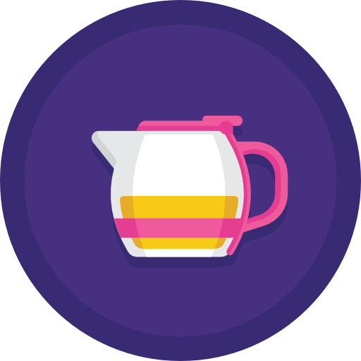 Coffee pot Flaticons Flat Circular icon
