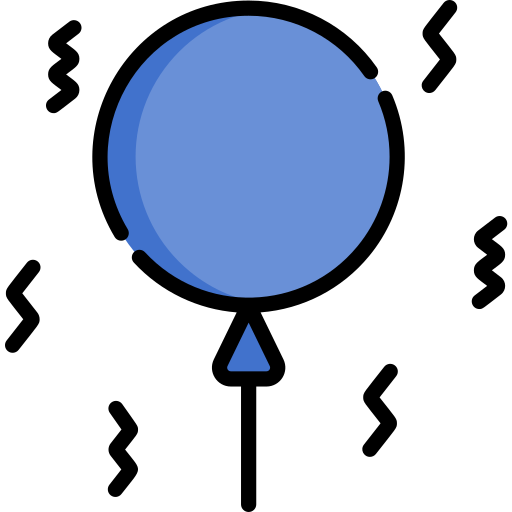 풍선 Special Lineal color icon