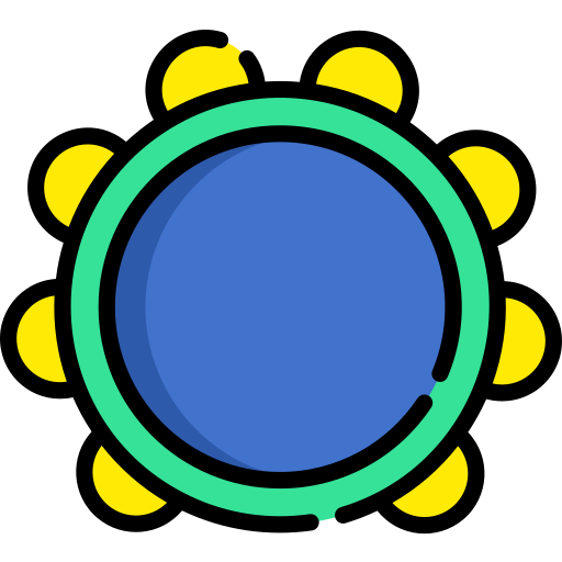 タンバリン Special Lineal color icon