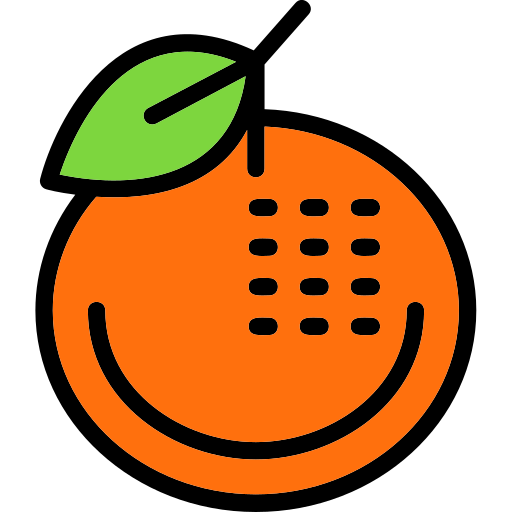 オレンジ Generic color lineal-color icon
