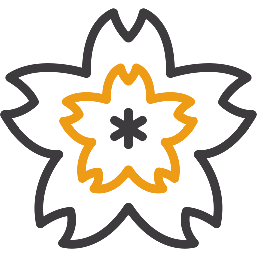 벚꽃 Generic color outline icon