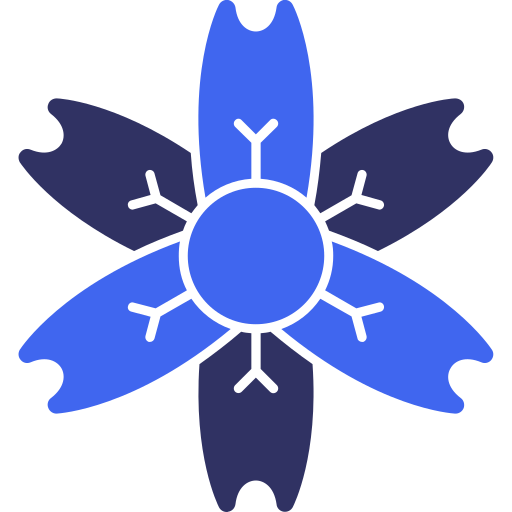 fleur de prunier Generic color fill Icône