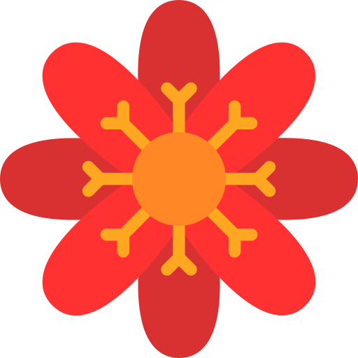 fiore di loto Generic color fill icona