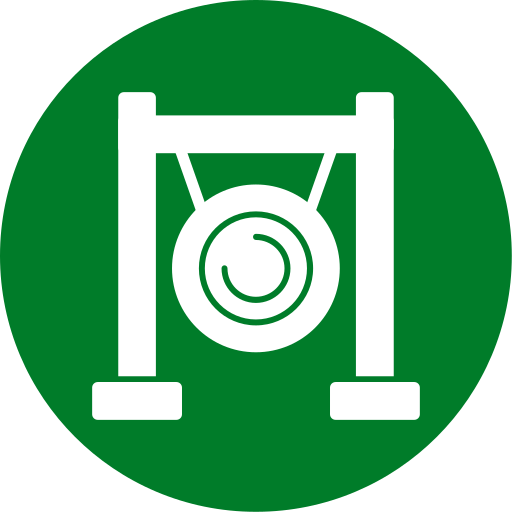 gong Generic color fill icon