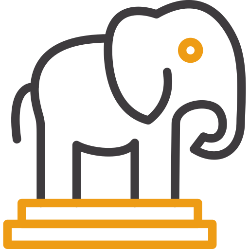 elefant Generic color outline icon