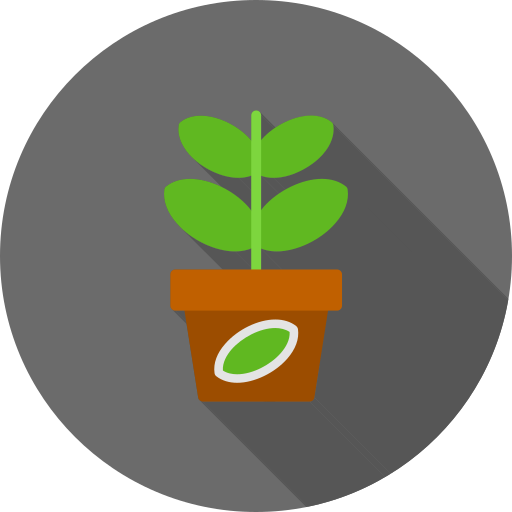 jadeitowa roślina Generic color fill ikona