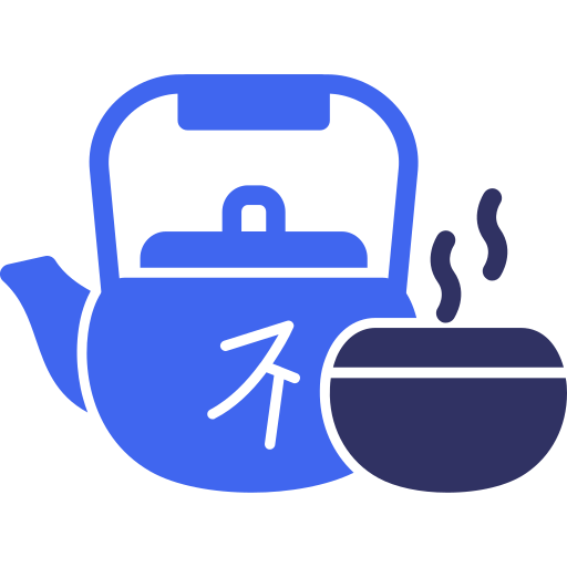 茶道 Generic color fill icon