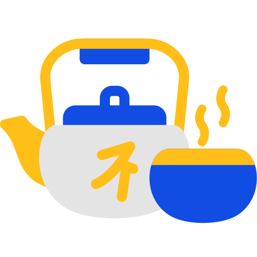 茶道 Generic color fill icon