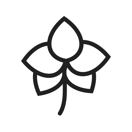 kwiat Generic outline ikona