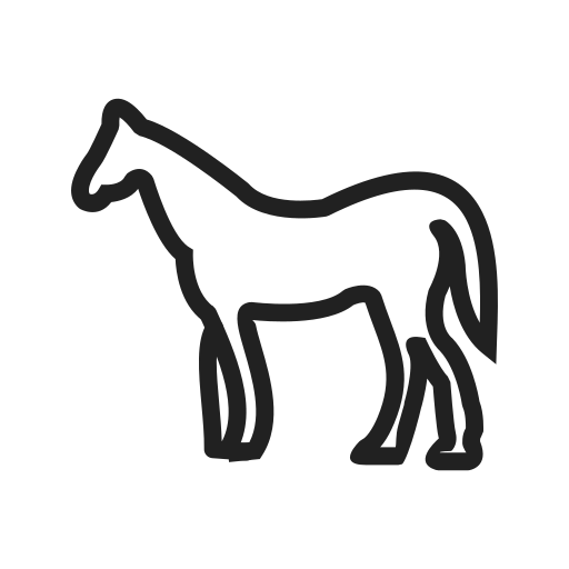 cheval Generic outline Icône