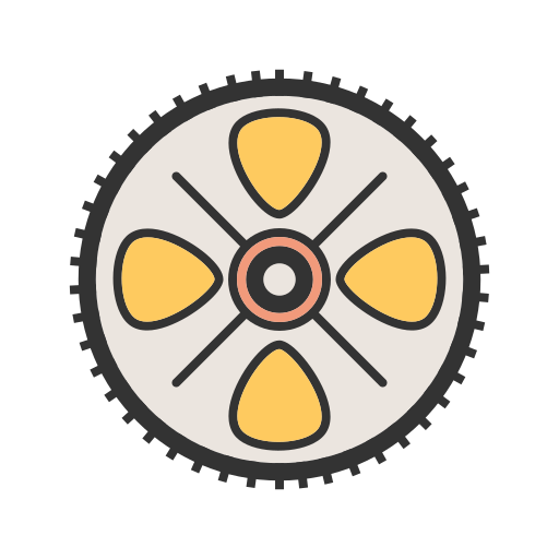 roue dentée Generic color lineal-color Icône
