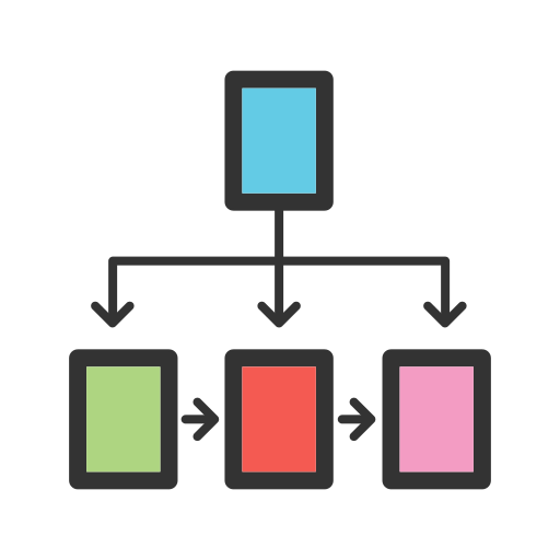 Chart Generic color lineal-color icon