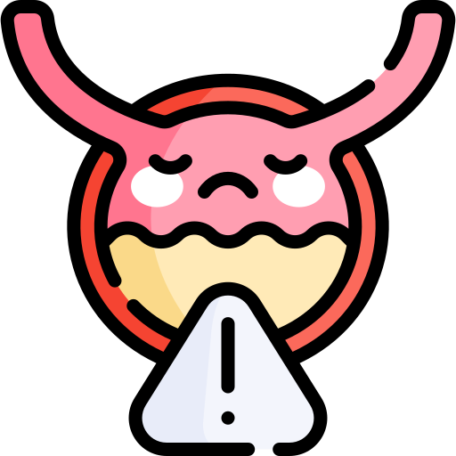 Urination problem Kawaii Lineal color icon