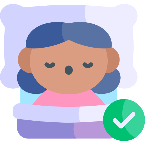 Sleep quality Kawaii Flat icon