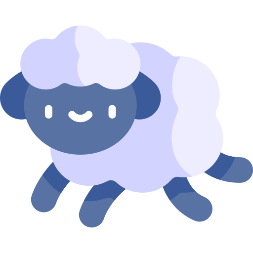 Sheep Kawaii Flat icon