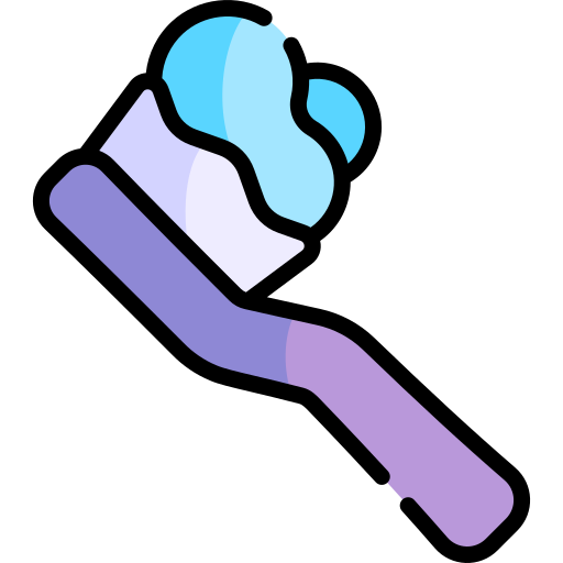 Toothbrush Kawaii Lineal color icon
