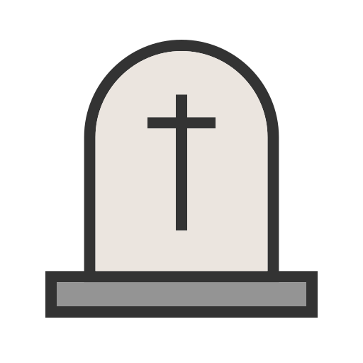 죽음 Generic color lineal-color icon