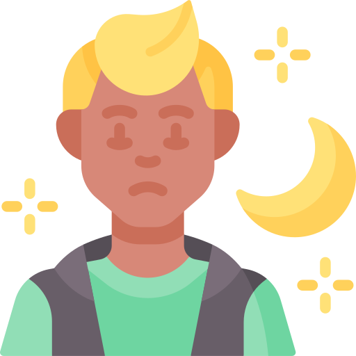 Sleepless Special Flat icon