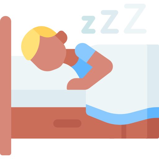 diepe slaap Special Flat icoon