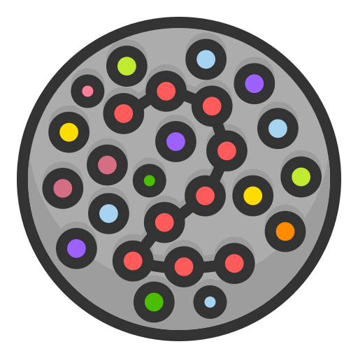 색맹 테스트 Generic color lineal-color icon