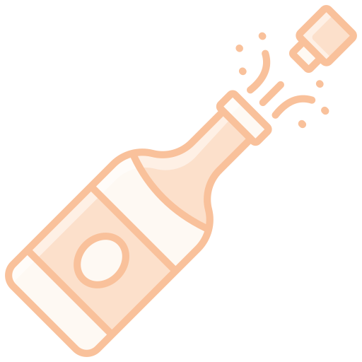szampan Generic color lineal-color ikona
