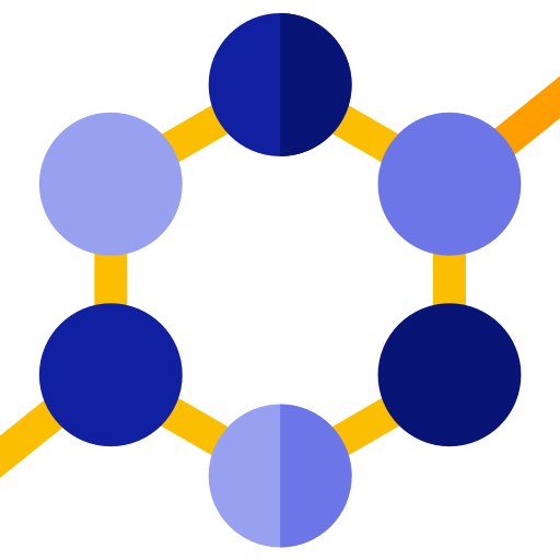 Молекулярный Basic Straight Flat иконка