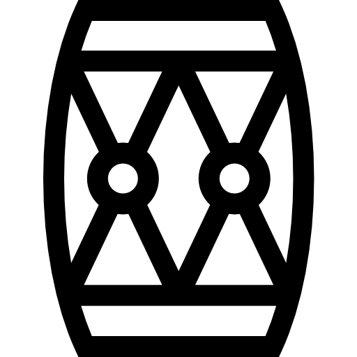 tambor Basic Straight Lineal icono