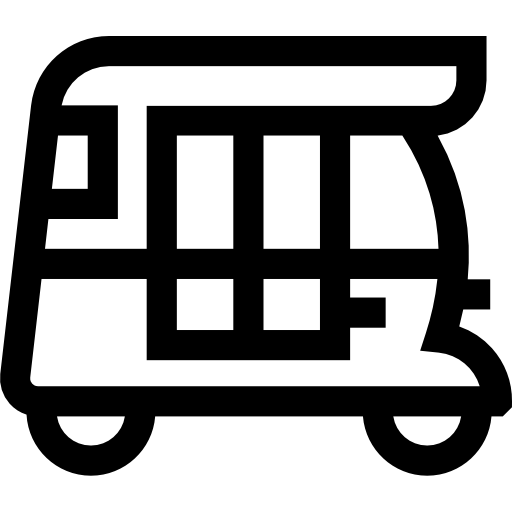 rikscha Basic Straight Lineal icon