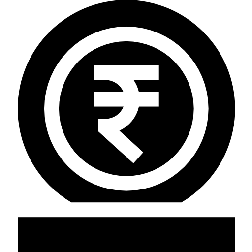 ルピー Basic Straight Filled icon