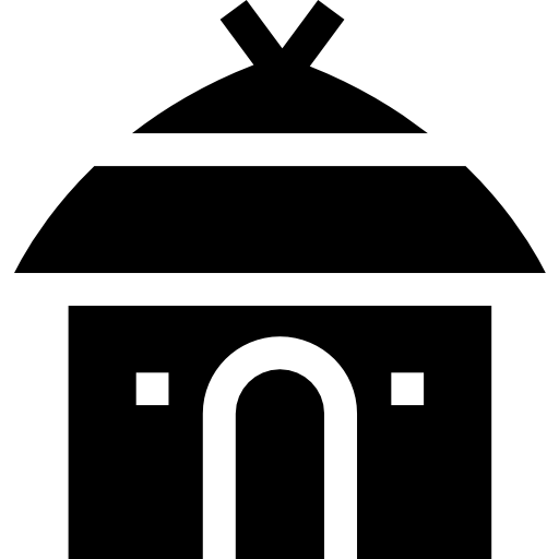 capanna Basic Straight Filled icona