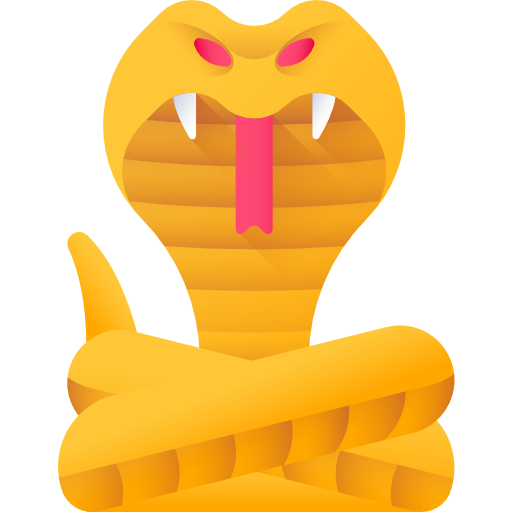 コブラ 3D Color icon