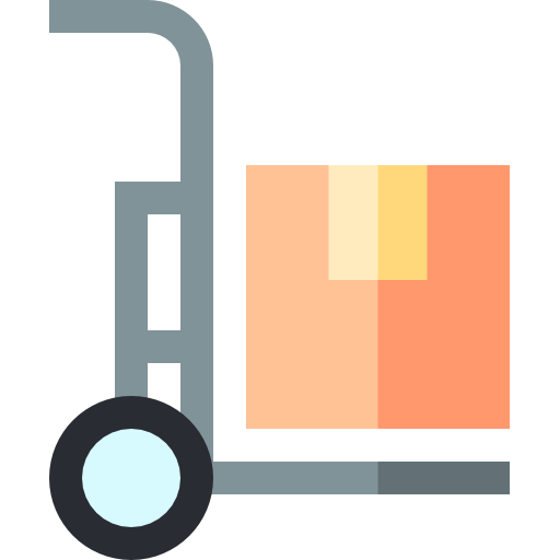 wózek Basic Straight Flat ikona