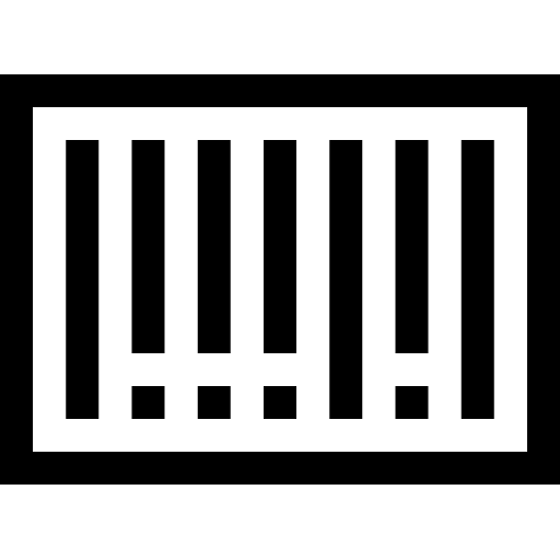 código de barras Basic Straight Lineal icono