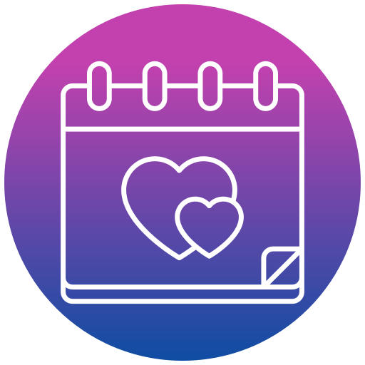 dia de san valentin Generic gradient fill icono