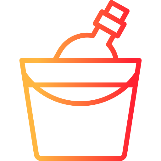 Wine bucket Generic gradient outline icon