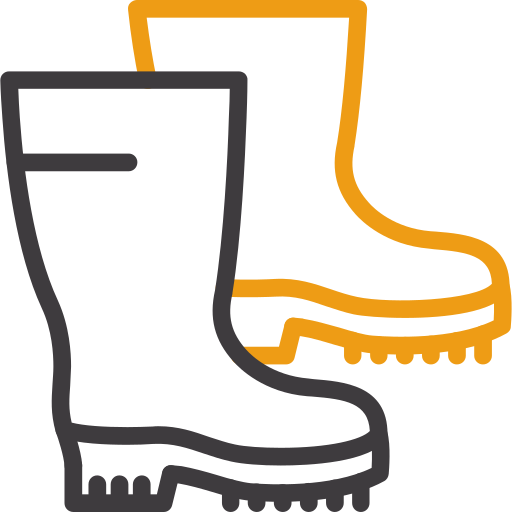 Work boots Generic color outline icon