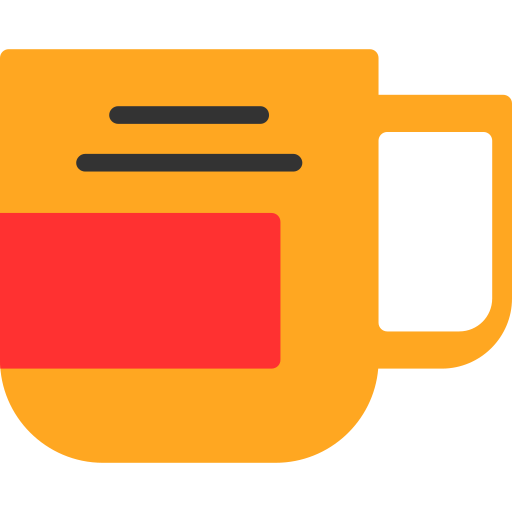 tasse de café Generic color fill Icône