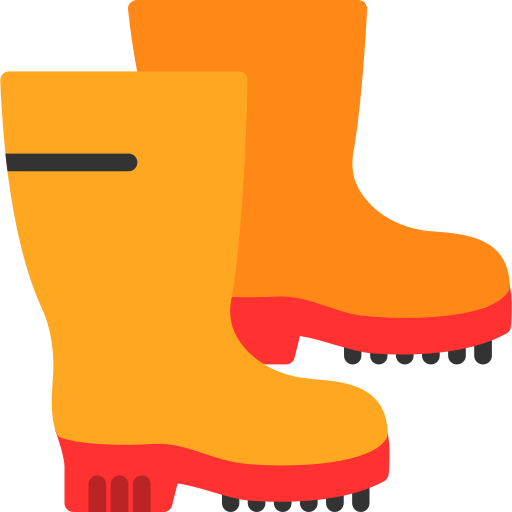 Work boots Generic color fill icon