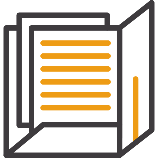 Document folder Generic color outline icon