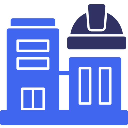 Office building Generic color fill icon