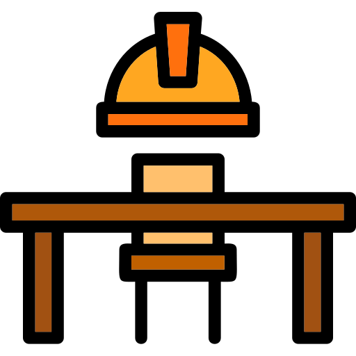 Рабочий стул Generic color lineal-color иконка