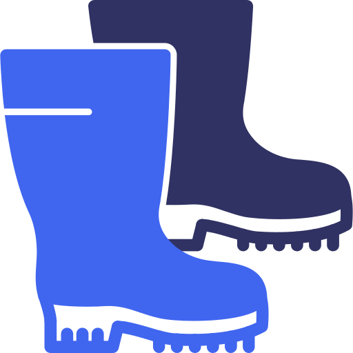 Work boots Generic color fill icon