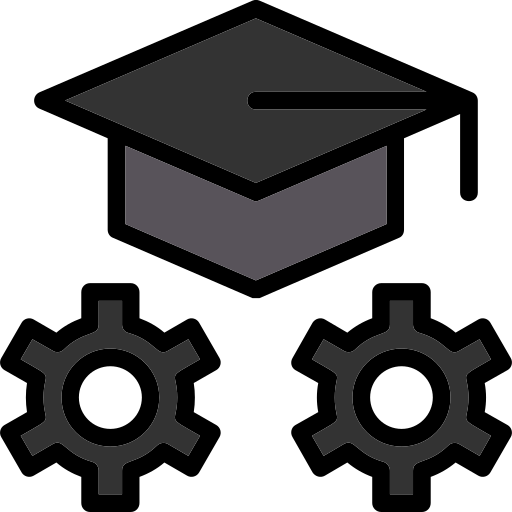 Graduation hat Generic color lineal-color icon