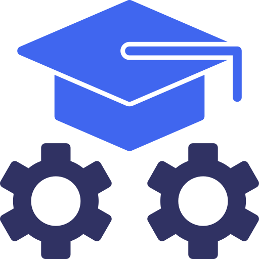 Graduation hat Generic color fill icon