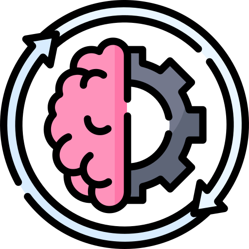 Brainstorm process Special Lineal color icon